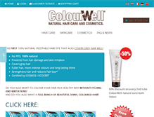 Tablet Screenshot of colourwell.com